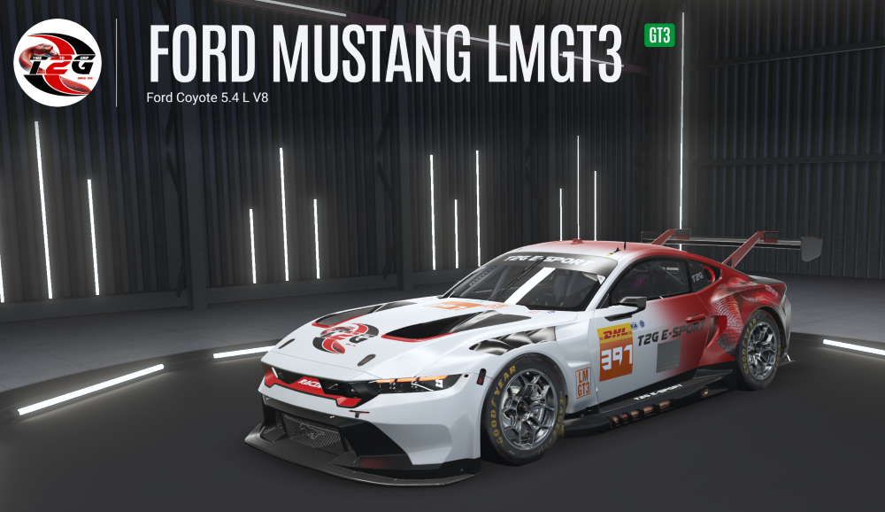 Peinture Ford Mustang LMGT3