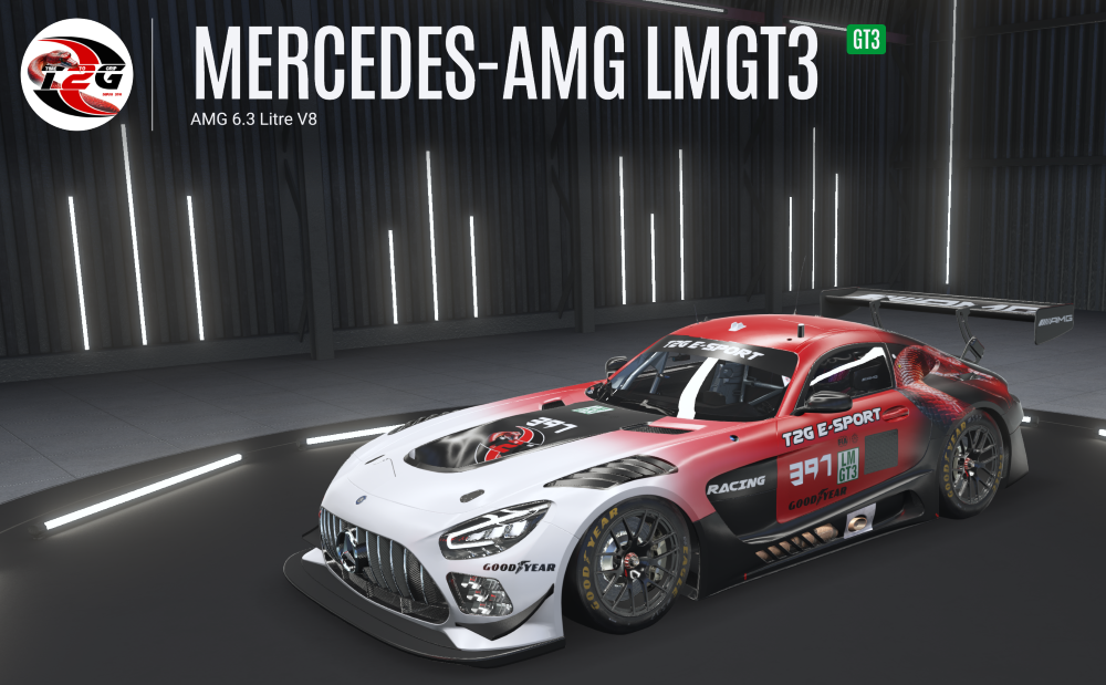 Peinture Mercedes AMG LMGT3